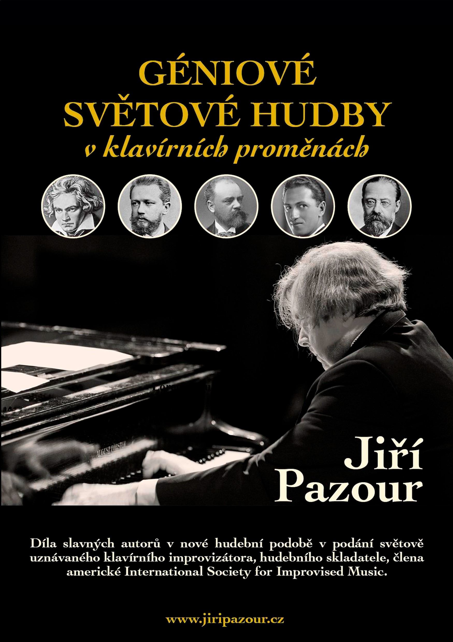 IMAGE:Jiří Pazour: Géniové světové hudby v klavírních proměnách 